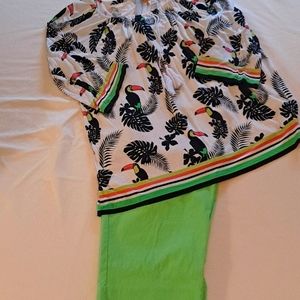 Ruby Rd. Women's Pants and Top Set